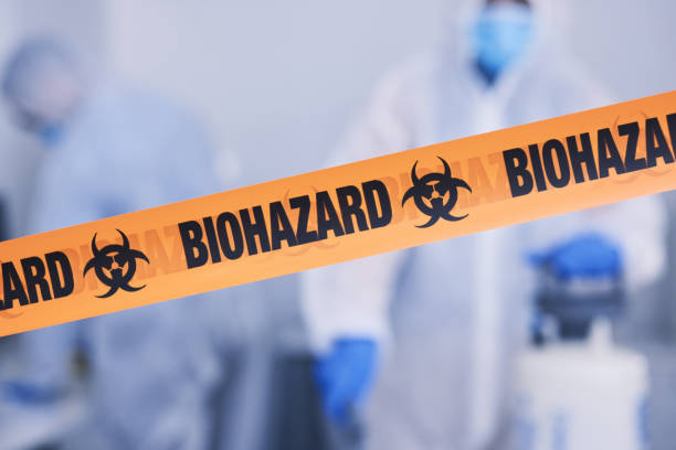 Professional Biohazard Cleanup technician working in Rutherford, TN